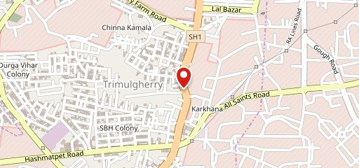 Makers of Cakes & cafe on map