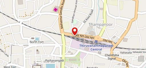 Malabar Express on map