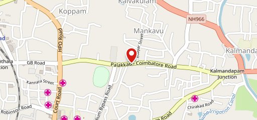 new malabar restaurant on map