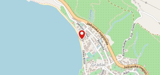 Restoran Malo More sulla mappa