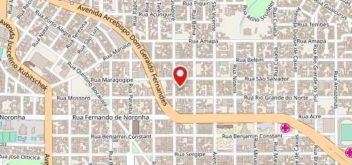 Restaurante Maná no mapa