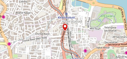 Mandi Town Khairatabad on map