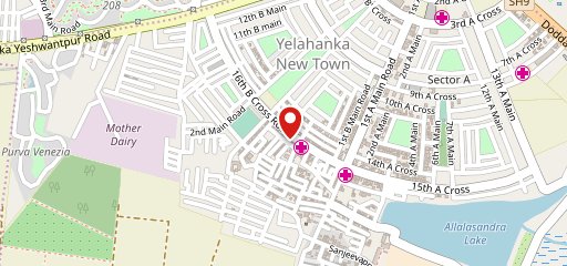 Mandya Military Hotel on map