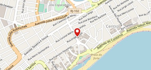 Mané Espetto Carioca - Cabo Frio no mapa