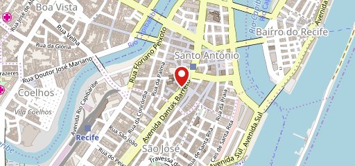 Restaurante Manga Rosa Self Service Praça do Carmo Recife no mapa