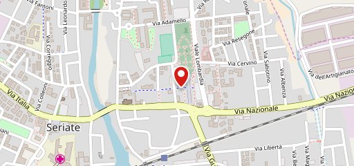Mangiafuoco pizzeria sulla mappa