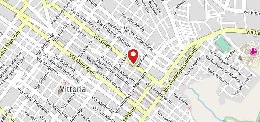 Mangiami ristorante pizzeria sulla mappa