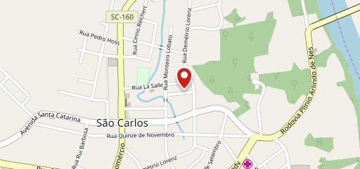 Manias Lanches e Sorvetes no mapa