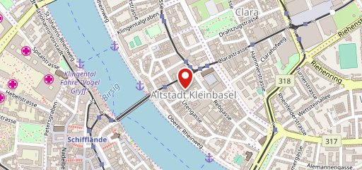 Manora Restaurant Basel sulla mappa