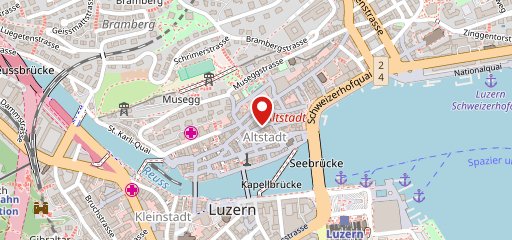 Manora Restaurant Luzern sulla mappa