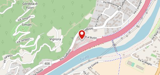 Marché Restaurant Bellinzona Nord sulla mappa