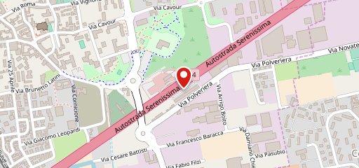 Autogrill Novate Milanese sulla mappa