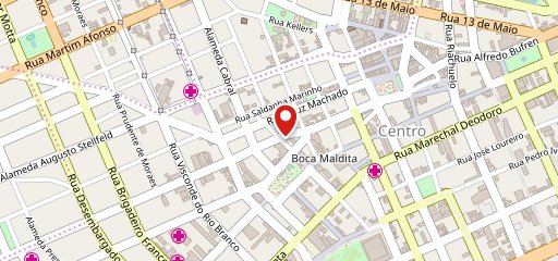 Restaurante Maru Centro no mapa