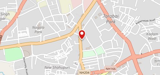 Maruti restaurant wada kombada on map