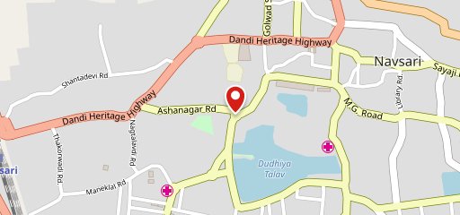 Master pizza navsari on map