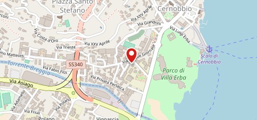 Ristorante Materia Cernobbio sulla mappa