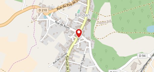 Boulangerie Pâtisserie Mathillon sur la carte