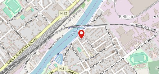 Le St Tropez sur la carte