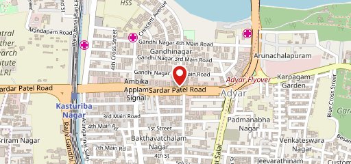 Mathsya Adayar Branch on map