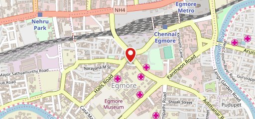 Mathsya Egmore on map