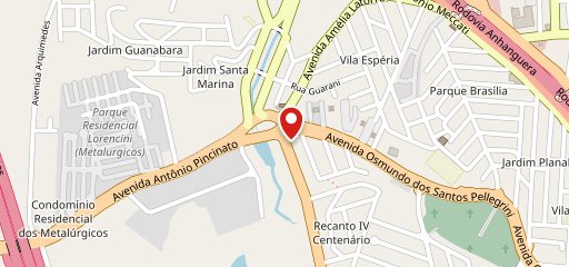 Restaurante Mauad no mapa