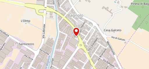 McDonald's Montemurlo sulla mappa