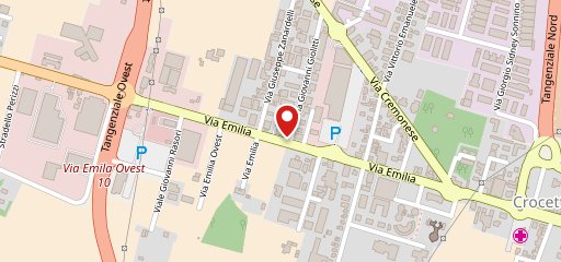 McDonald's Parma Ovest sulla mappa