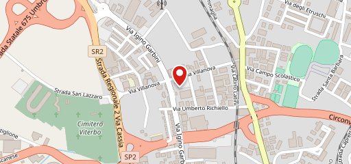 McDonald's Viterbo Garbini sulla mappa