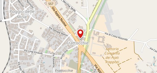 McCafè Roma Appia sulla mappa