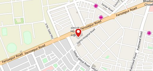 McDonald's Ansal Plaza Ludhiana on map