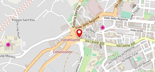 McDonald's Caltanissetta sulla mappa