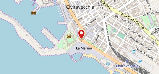 McDonald's Civitavecchia sulla mappa