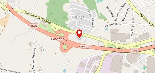 McDonald's Corciano sulla mappa