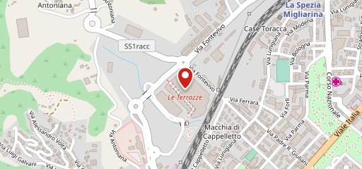 McDonald's La Spezia Terrazze sulla mappa