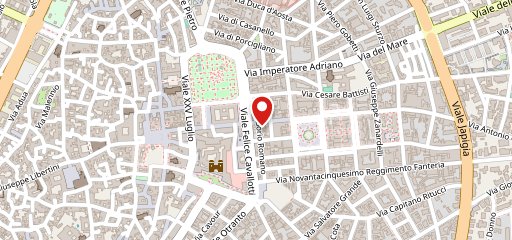 McDonald's Lecce Trinchese sulla mappa