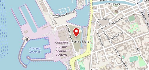 McDonald's Livorno Porta a Mare sulla mappa