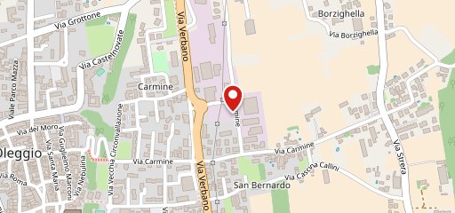 McDonald's Oleggio via Carmine sulla mappa