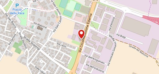 McDonald’s Orbassano sulla mappa