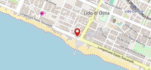 McDonald's Ostia sulla mappa