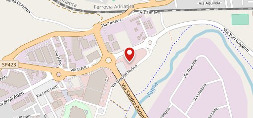 McDonald's Pesaro sulla mappa