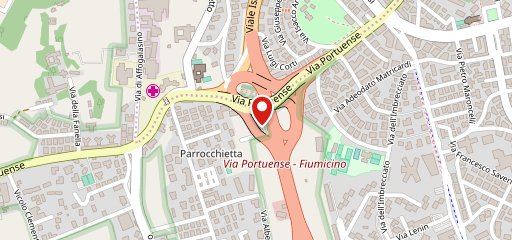 McDonald's Roma Palaia sulla mappa