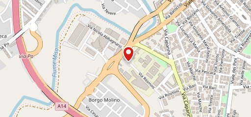 McDonald's Senigallia sulla mappa