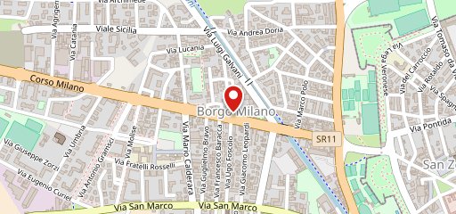 McDonald's Verona Corso Milano sulla mappa