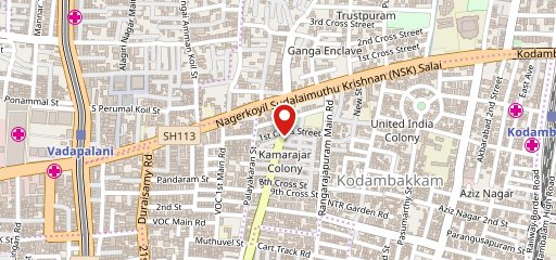 Madras Kitchen on map