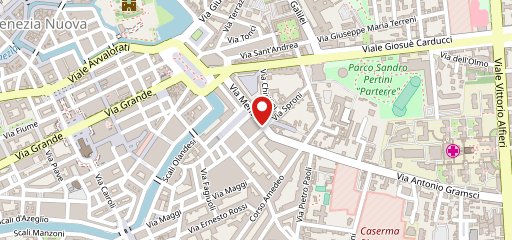 Melafumo Livorno sulla mappa