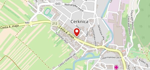 Mele in Člani trgovina, gostinstvo in storitve d.o.o. sulla mappa