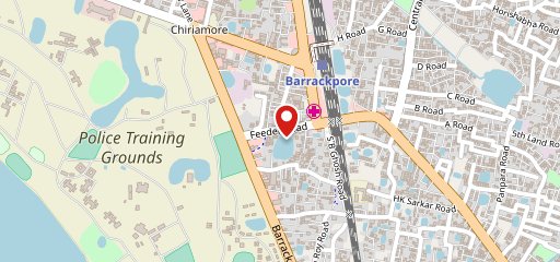 Melting pot cafe on map