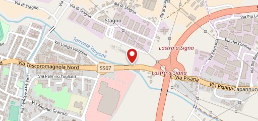 Menchetti Lastra a Signa sulla mappa