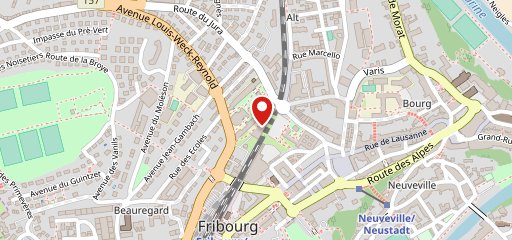 Mensa Miséricorde sulla mappa