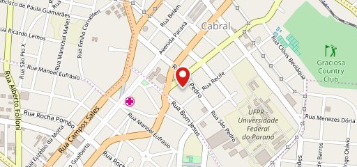 Mercearia Bresser - Cabral no mapa